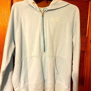 Under Armour Half zip pull over hoodie women’s medium